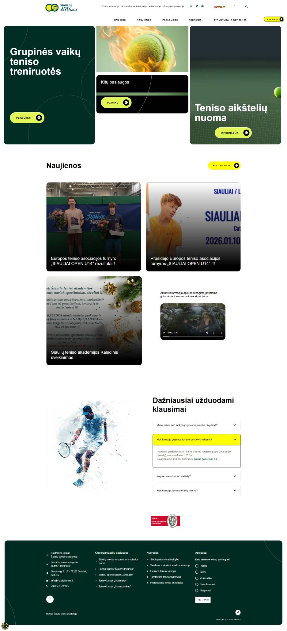 Académie de tennis de Šiauliai