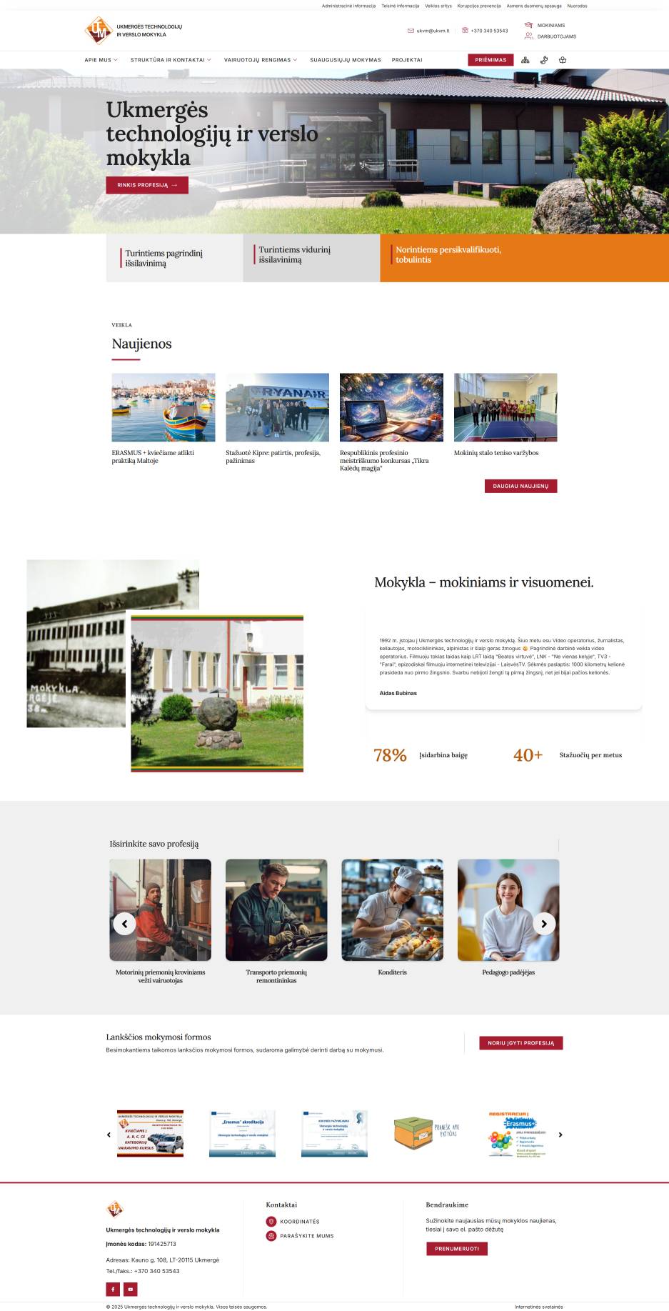 École de technologie et de commerce d&rsquo;Ukmergė