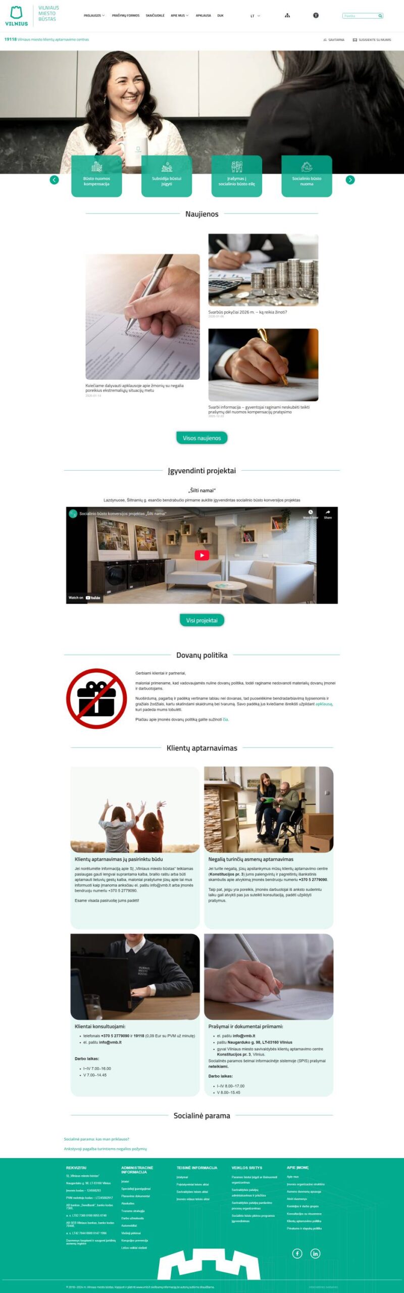 Logement dans la ville de Vilnius