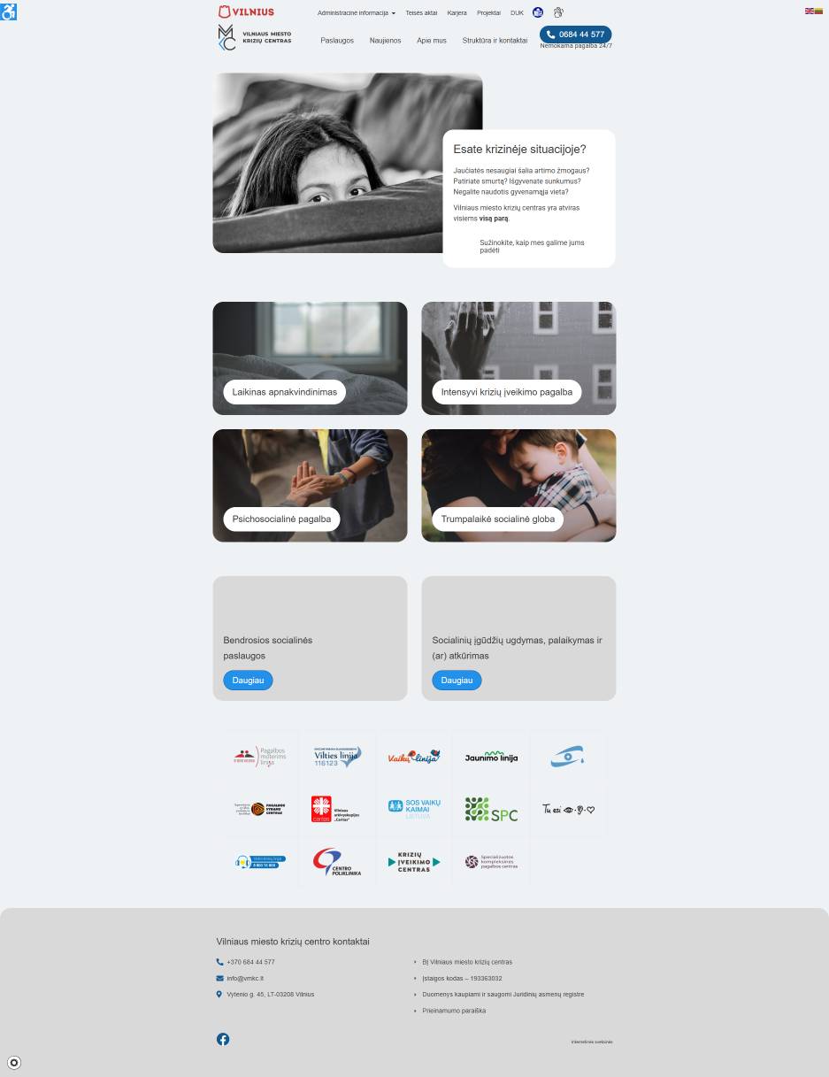 Centre de crise de la ville de Vilnius